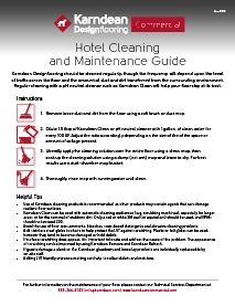 Hotel Cleaning and Maintenance Guide