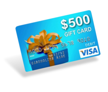 $500 Visa gift card