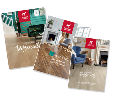 Residential consumer brochures fanned out