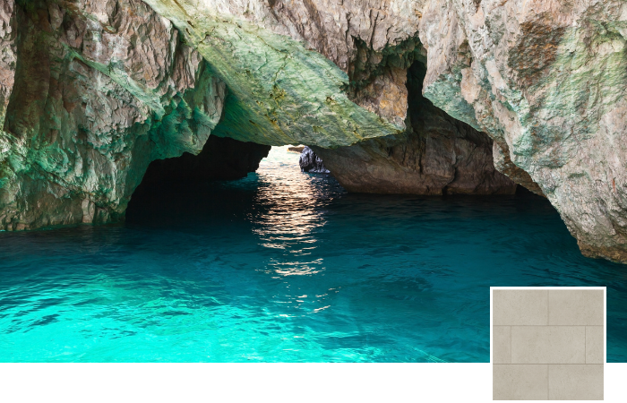 Spanish limestone grotto inspiration