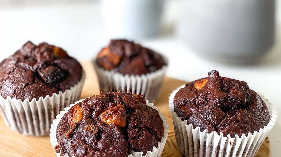 Priya O'Shea shares a triple chocolate muffin recipe with Karndean Designflooring