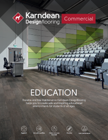 Education sector brochure cover