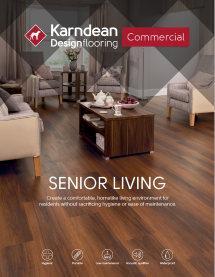 Senior living sector brochure cover