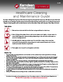 Healthcare Cleaning and Maintenance Guide
