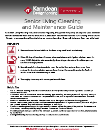 Senior Living Cleaning and Maintenance Guide