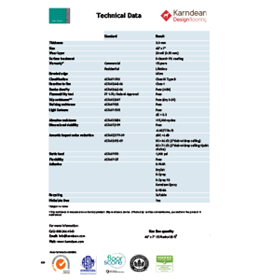 Van Gogh Gluedown Technical Data Sheet