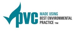PVC Made using best environmental practice logo