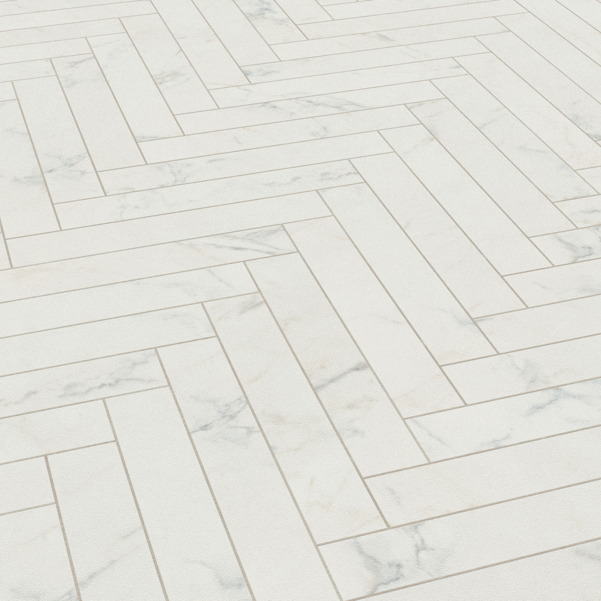 Knight Tile Herringbone Glacial Marble