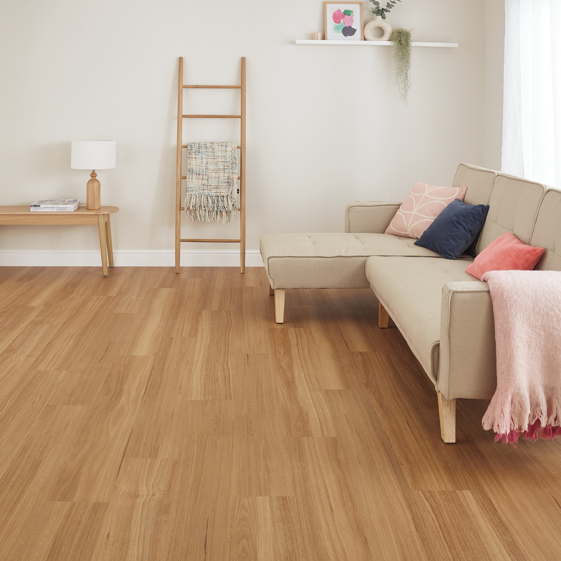 Knight Tile rigid core | Classic Spotted Gum SCB-KP149