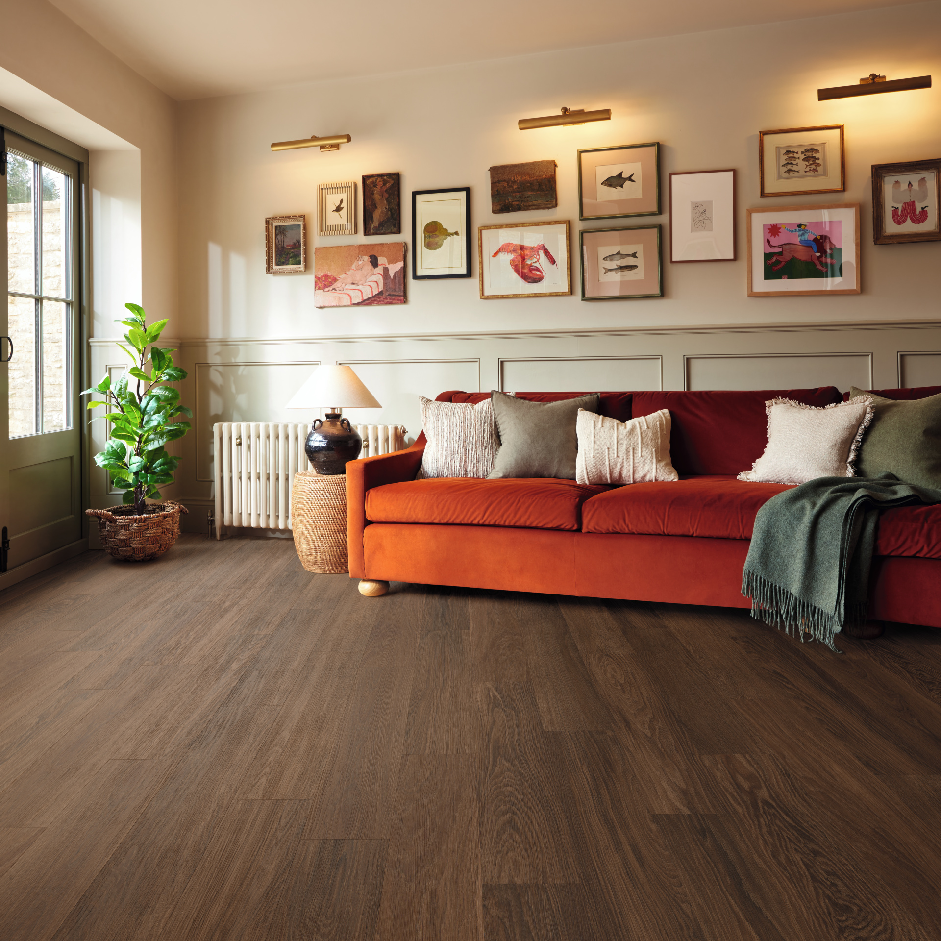 Knight Tile | Nutmeg Limed Oak KP164