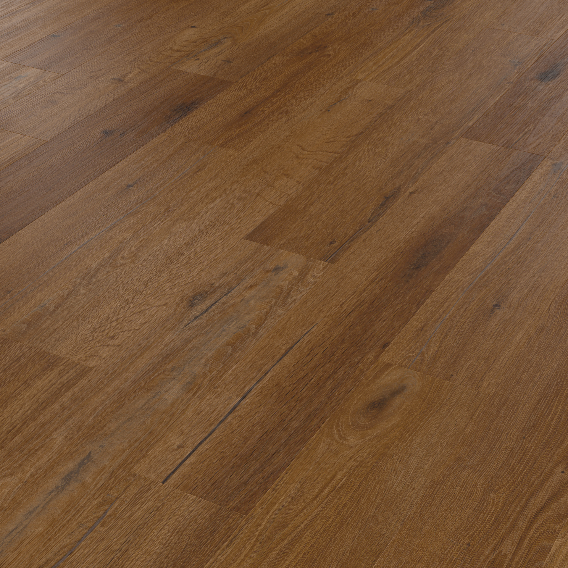 Knight Tile Rigid Core | Russet Character Oak SCB-KP163-6